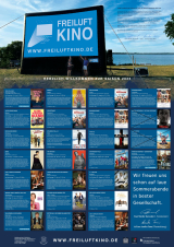 Filmplakat NORDDEUTSCHES FREILUFTKINO Karten ONLINE unter www.freiluftkino.de oder an der Abendkasse