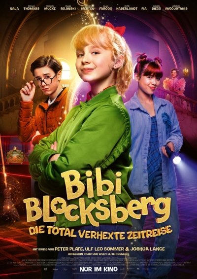 Filmplakat BIBI BLOCKSBERG . Die total verhexte Zeitreise 