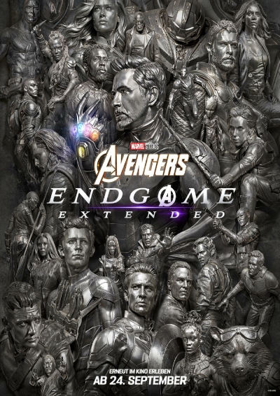 Filmplakat AVENGERS: ENDGAME Extended 